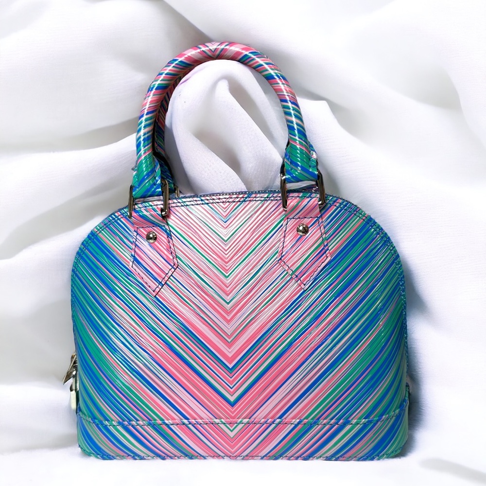 🔥 LOUIS VUITTON TROPICAL ALMA BB W/ CROSSBODY STRAP 🔥 - Picture 3 of 10